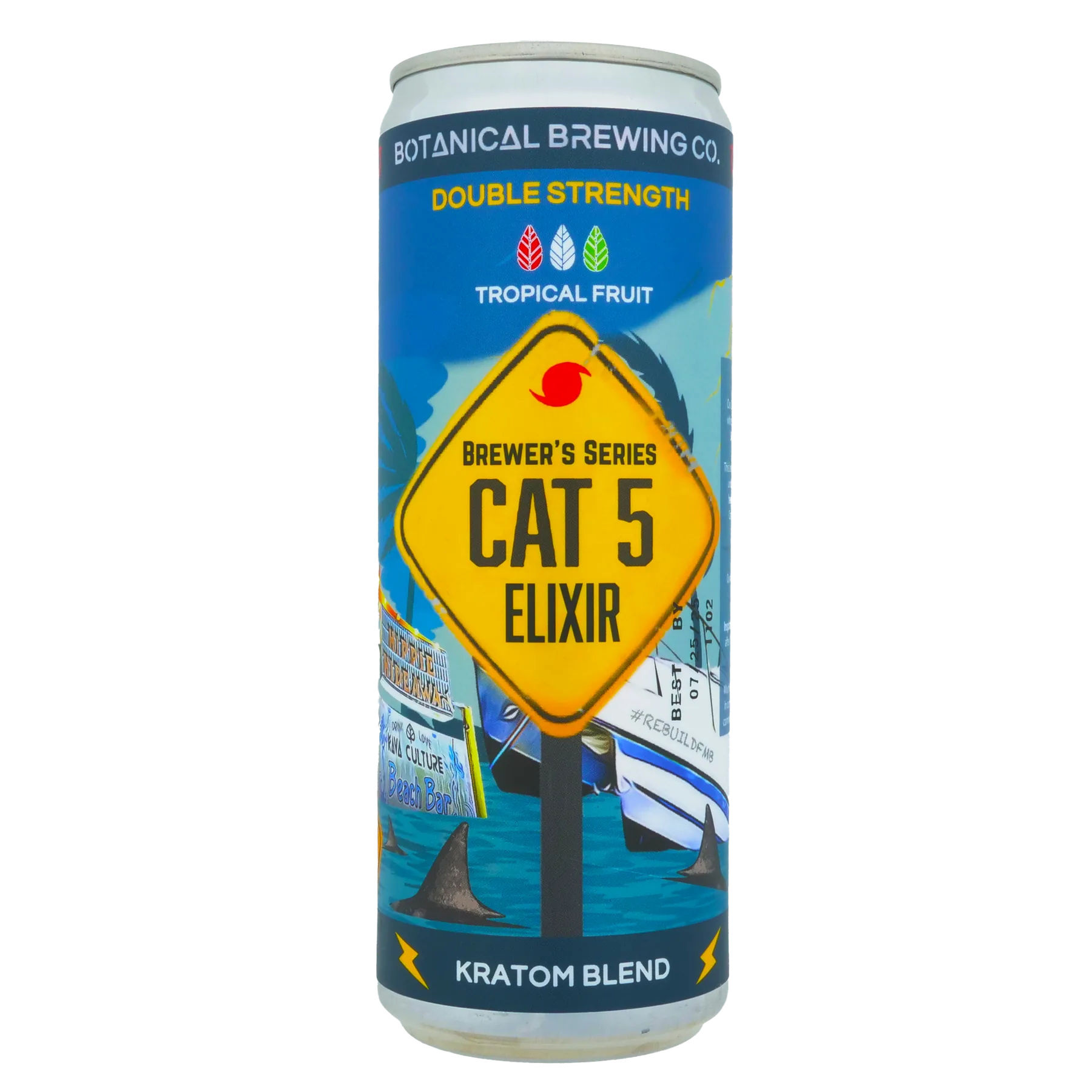 Green Cat 5 Elixir Blend can