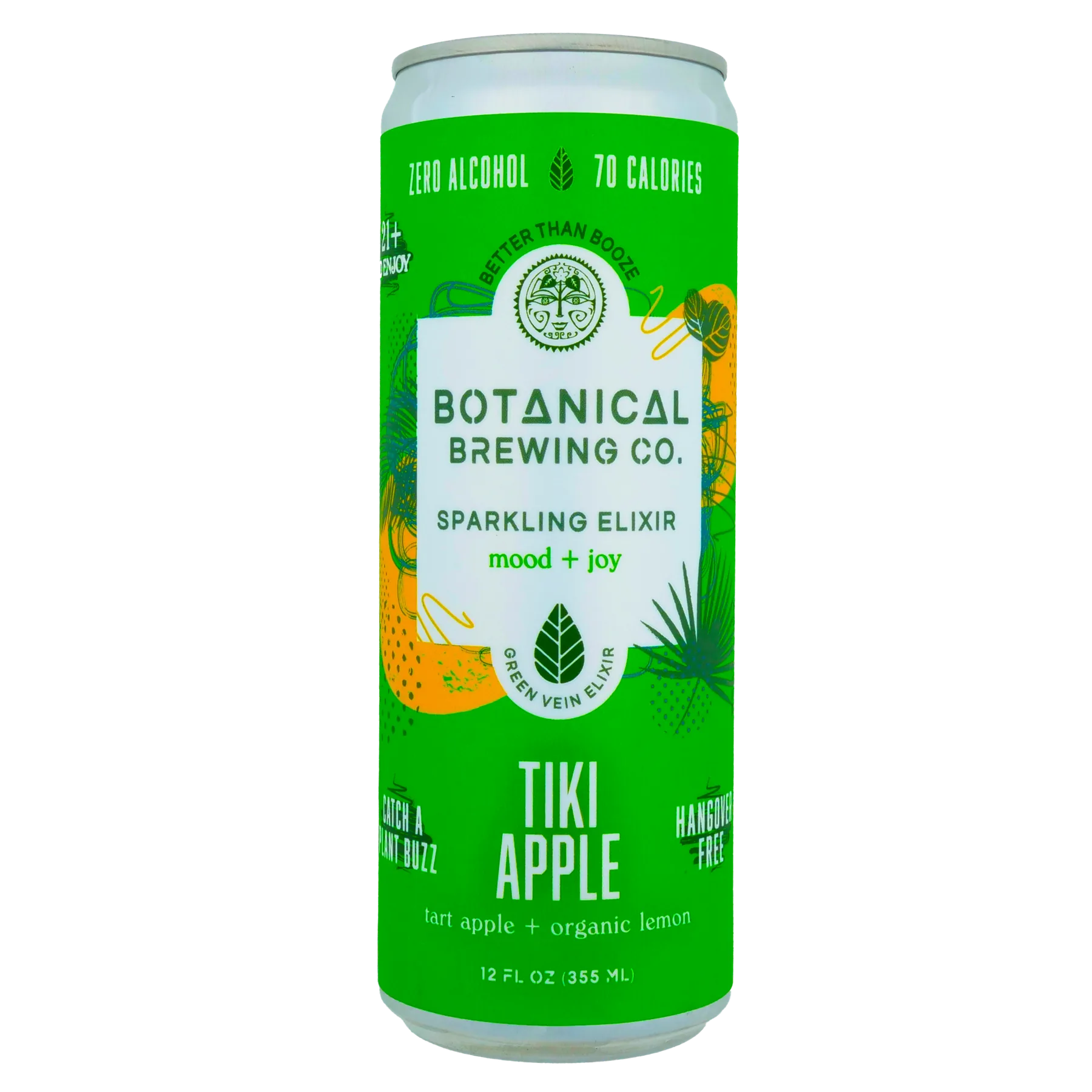 Green Elixir Tiki Apple can