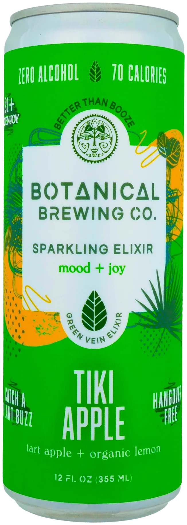 Green Elixir Tiki Apple can